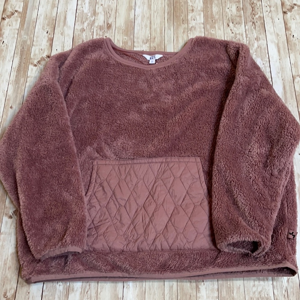 Joy Lab xxl pink fleece/sherpa